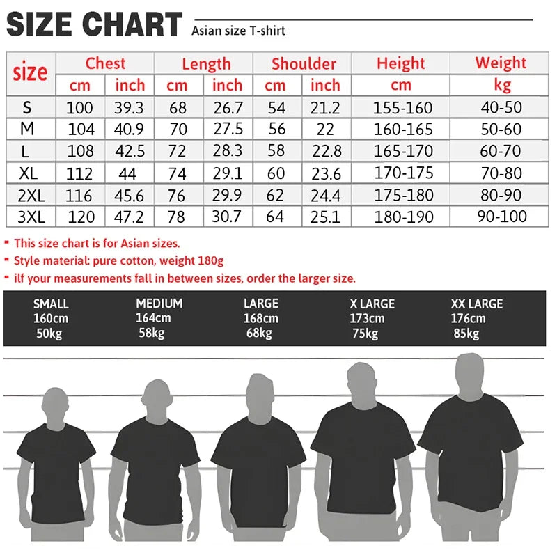 T-Shirt Unisex Vintage Cotton Oversized