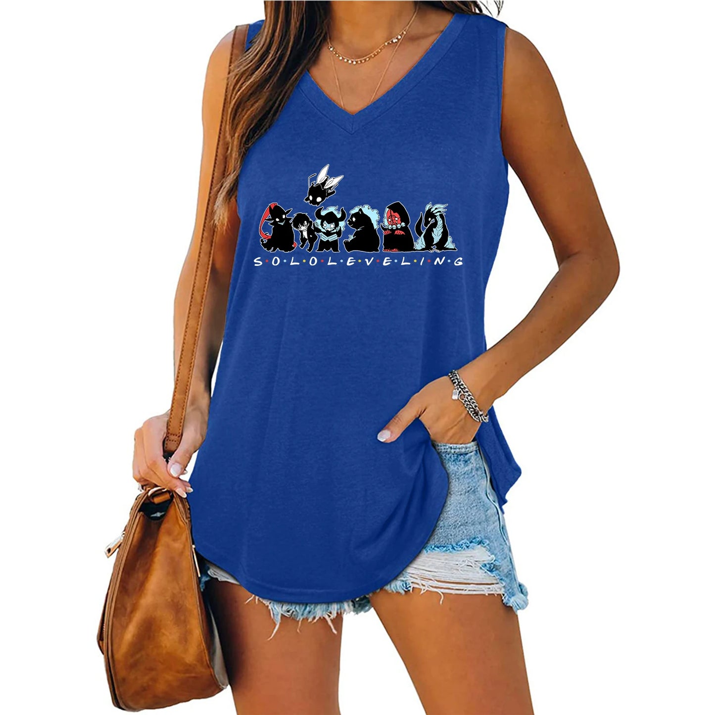 Tank V-neck Female