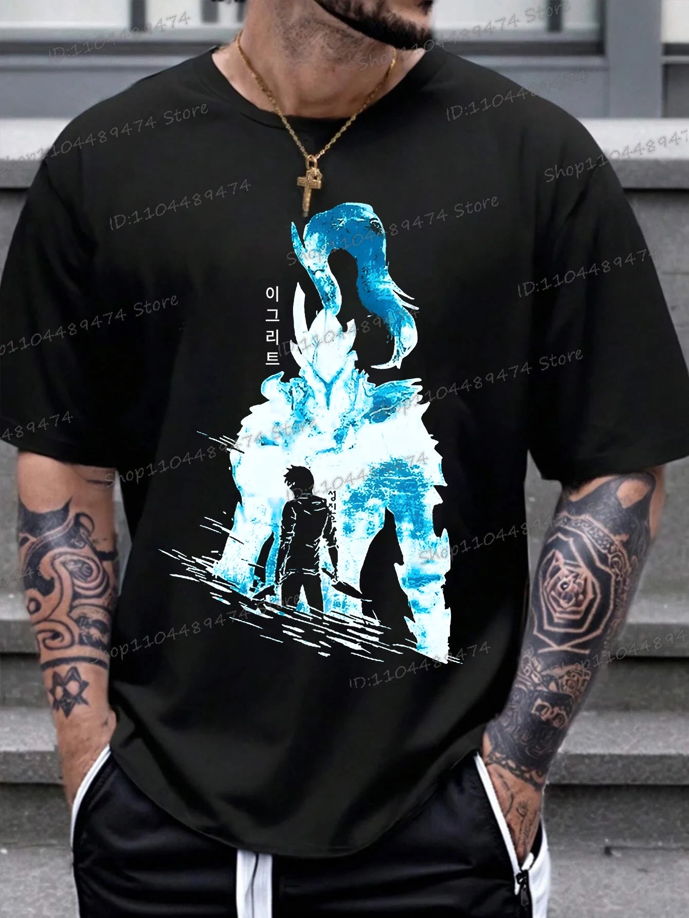 T-Shirt Unisex Vintage Cotton Oversized