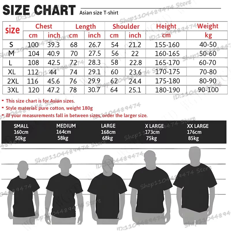 T-Shirt Unisex Vintage Cotton Oversized
