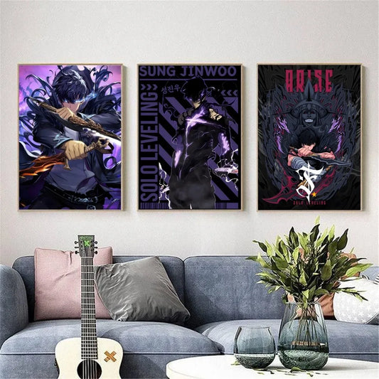Canvas Poster HD art sticky wall waterproof