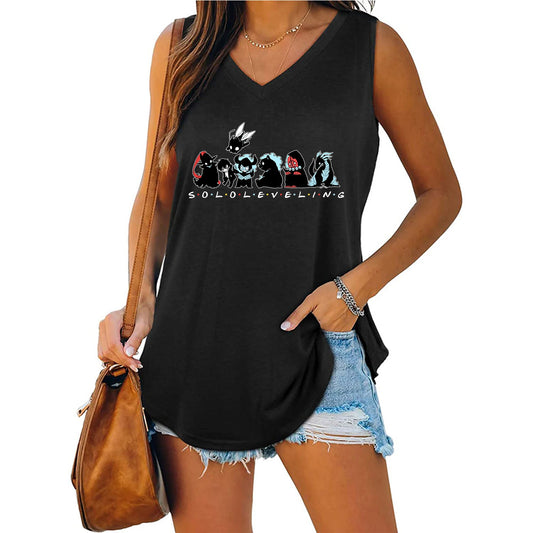 Tank V-neck Female